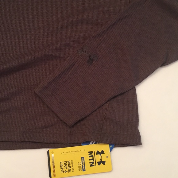 Under Armour UA Men's Waffle Hoodie - Picture 6 of 8